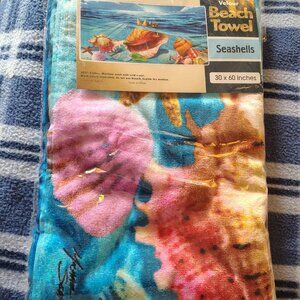 Seashell themed Towel - NEW